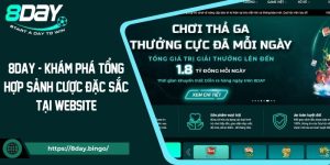 8DAY - Khám phá tổng hợp sảnh cược đặc sắc tại website